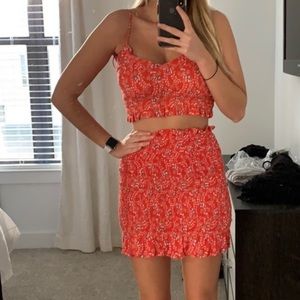 ❌ SOLD Ruched smocked skirt